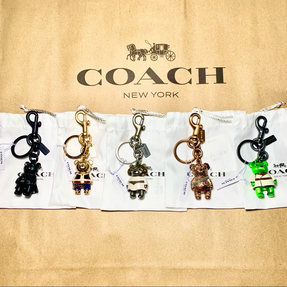 Star Wars X Coach Bears Set of Bag Charms - Picture 3 of 8